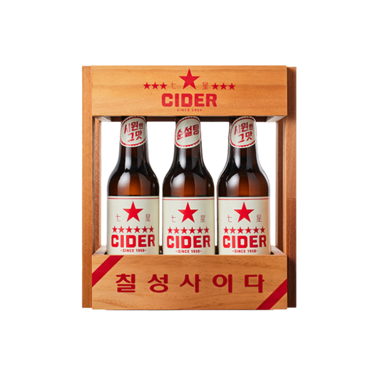 Cilsung Cidar 칠성사이다 - 330 ml (6 Bottles)
