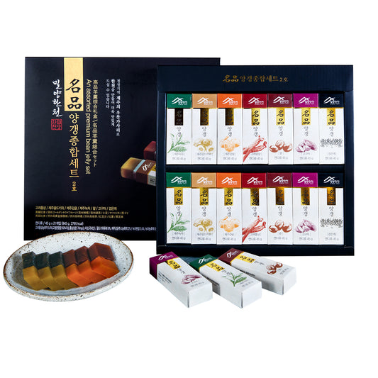 AN ASSORTED PREMIUM BEAN JELLY SET #2 명품양갱종합셋트