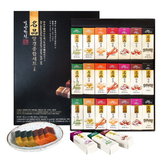 AN ASSORTED PREMIUM BEAN JELLY SET #3 명품양갱종합셋트